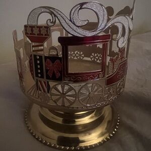 Christmas Train Candle Holder